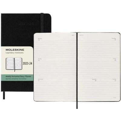 Moleskine, Agenda, Wochenplaner (9 x 14 cm, 1 Woche / 2 Seiten) Moleskine, Agenda, Wochenplaner (9 x 14 cm, 1 Woche / 2 Seiten)
