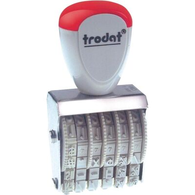 Trodat, Stempel, Ziffernstempel Trodat, Stempel, Ziffernstempel