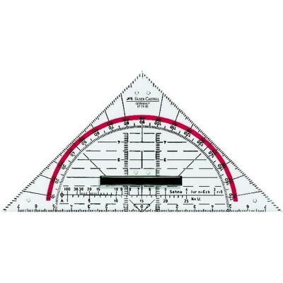 Faber-Castell, Lineal, Geometrie-Dreieck (140 cm) Faber-Castell, Lineal, Geometrie-Dreieck (140 cm)