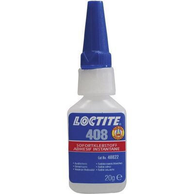 Loctite, Klebstoff, 408 Sekundenkleber 233738 20 g (20 g) Loctite, Klebstoff, 408 Sekundenkleber 233738 20 g (20 g)