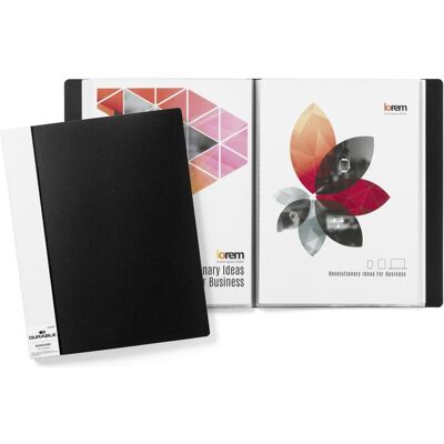 Durable, Mappe, DURALOOK Buch für Präsentationsfläche 50 Taschen A4 (A4, 2x) Durable, Mappe, DURALOOK Buch für Präsentationsfläche 50 Taschen A4 (A4, 2x)