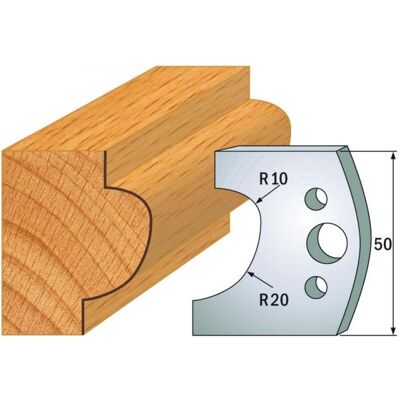 CMT, Cutter, 690.504 Profilmesserpaar Höhe 50 mm Nummer 504 CMT, Cutter, 690.504 Profilmesserpaar Höhe 50 mm Nummer 504