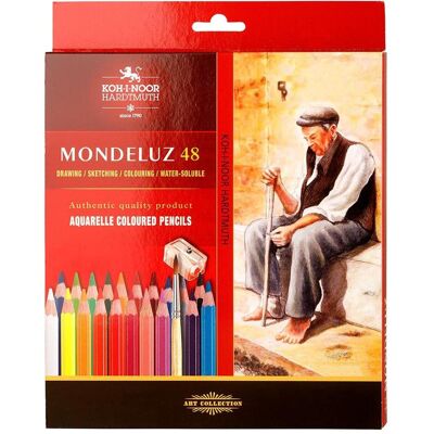 Koh-i-Noor Modell: 48 Farben Aquarellstifte Set - Aquarellstifte Koh-i-Noor Modell: 48 Farben Aquarellstifte Set - Aquarellstifte