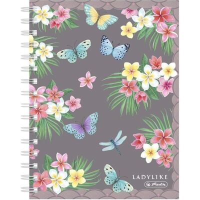 Herlitz, Heft + Block, Spiralnotizbuch A5/100K kr Ladylike BF (2 Stück) (A5, Harter Einband) Herlitz, Heft + Block, Spiralnotizbuch A5/100K kr Ladylike BF (2 Stück) (A5, Harter Einband)