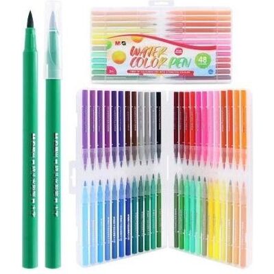 Bandai, Malstifte, Kunststoffstift 48 Farben M&G (48x) Bandai, Malstifte, Kunststoffstift 48 Farben M&G (48x)
