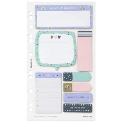 Filofax, Haftnotiz, Haftnotizen Sticky Notes Good Vibes (164 x 95 mm) Filofax, Haftnotiz, Haftnotizen Sticky Notes Good Vibes (164 x 95 mm)