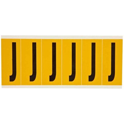 Brady, Etiketten, 1550-J selbstklebendes Etikett Rechteck Dauerhaft Schwarz - Gelb 6 Stueck e Brady, Etiketten, 1550-J selbstklebendes Etikett Rechteck Dauerhaft Schwarz - Gelb 6 Stueck e
