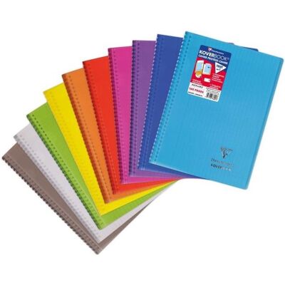 Clairefontaine, Heft + Block, Koverbook (A4, Kariert, Weicher Einband) Clairefontaine, Heft + Block, Koverbook (A4, Kariert, Weicher Einband)