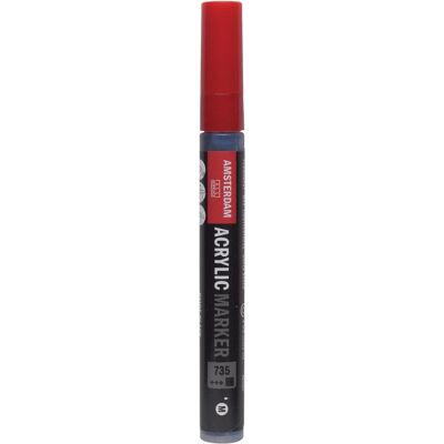Amsterdam, Marker, Acrylic Marker 4 mm Oxide Black 735 Amsterdam, Marker, Acrylic Marker 4 mm Oxide Black 735