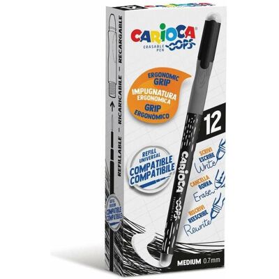 Carioca, Schreibstifte, OOPS Schwarz 12 Stück(e) (12x) Carioca, Schreibstifte, OOPS Schwarz 12 Stück(e) (12x)