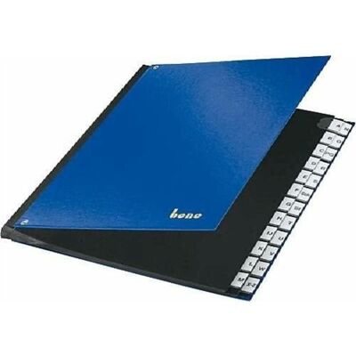 Bene, Mappe, Pultordner A-Z blau (A4) Bene, Mappe, Pultordner A-Z blau (A4)