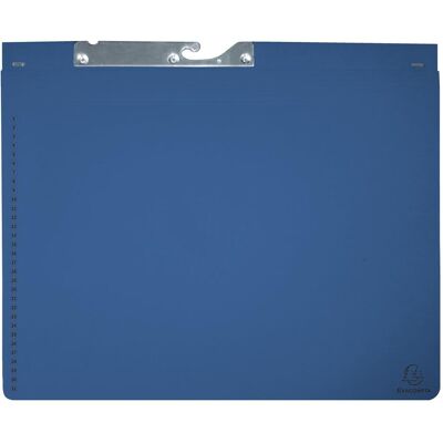 Exacompta Mappe, Pendelhefter, 2 Abheftvorrichtungen, blau (A4, 25x) Exacompta Mappe, Pendelhefter, 2 Abheftvorrichtungen, blau (A4, 25x)