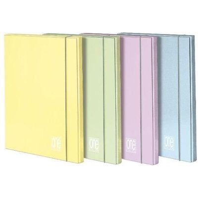 Blasetti, Kartenaufbewahrung, 6er-Pack OneColor Pastell A4-Ordner (A4) Blasetti, Kartenaufbewahrung, 6er-Pack OneColor Pastell A4-Ordner (A4)