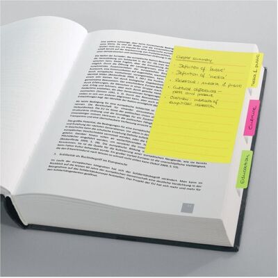 Sigel, Haftnotiz, Tab-Marker (148 x 98 mm) Sigel, Haftnotiz, Tab-Marker (148 x 98 mm)