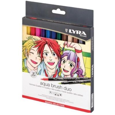 Lyra Aqua Brush Duo Marker - Manga Zeichenbedarf Lyra Aqua Brush Duo Marker - Manga Zeichenbedarf