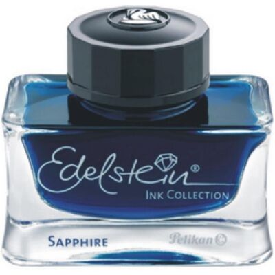 Pelikan Ersatzpatronen + Tintenfass, Tintenglas Edelstein Sapphire (Blau, Violett, 1 Stk.) Pelikan Ersatzpatronen + Tintenfass, Tintenglas Edelstein Sapphire (Blau, Violett, 1 Stk.)