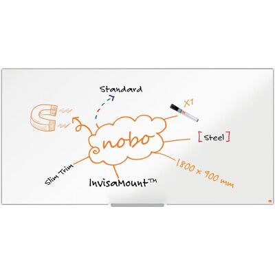 Leitz, Präsentationstafel, Whiteboard Nano Clean™ PRO (180 x 90 cm) Leitz, Präsentationstafel, Whiteboard Nano Clean™ PRO (180 x 90 cm)