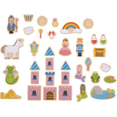 Bigjigs Magnetische Fantasie-Set - 35 Teile Bigjigs Magnetische Fantasie-Set - 35 Teile