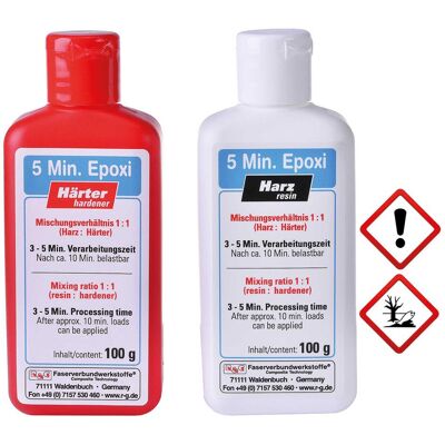 R&G, Klebstoff, 5 Minuten-Epoxi (200 g) R&G, Klebstoff, 5 Minuten-Epoxi (200 g)