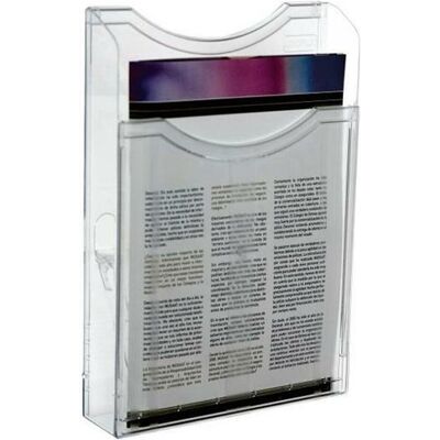Archivo 2000, Prospektständer, Prospektständer 6121M CS TP PS (Polystyrol) Transparent (A4) Archivo 2000, Prospektständer, Prospektständer 6121M CS TP PS (Polystyrol) Transparent (A4)