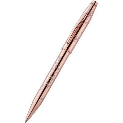 Cross Schreibstifte, Kugelschreiber Century II Cherry Blossom rosegold mit rosegolden Applikationen (1x) Cross Schreibstifte, Kugelschreiber Century II Cherry Blossom rosegold mit rosegolden Applikationen (1x)