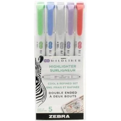 Zebra Marker, Leuchtstift (5x) Zebra Marker, Leuchtstift (5x)