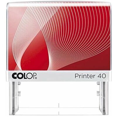 Colop, Stempel, Textstempel, individualisierbar Printer 40 selbstfärbend schwarz Colop, Stempel, Textstempel, individualisierbar Printer 40 selbstfärbend schwarz