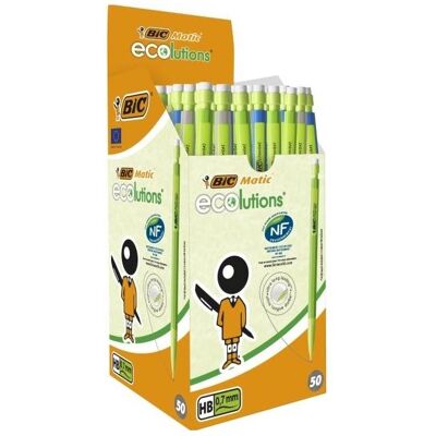 Bic, Bleistift, Druckbleistift Matic ECOlutions (0.70 mm, HB, 50x) Bic, Bleistift, Druckbleistift Matic ECOlutions (0.70 mm, HB, 50x)