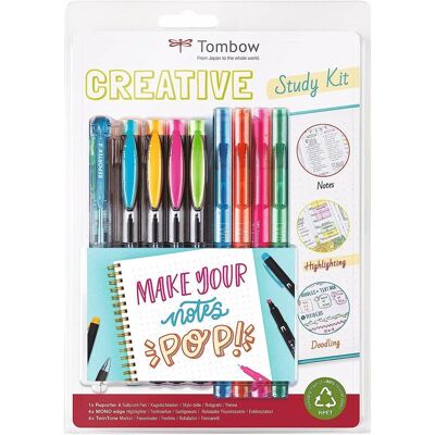 Tombow, Marker, STUD-SET, Kreatives Set für visuelle Stiche, Selbstorganisierung, Sketchnotes und alle deine (9x) Tombow, Marker, STUD-SET, Kreatives Set für visuelle Stiche, Selbstorganisierung, Sketchnotes und alle deine (9x)