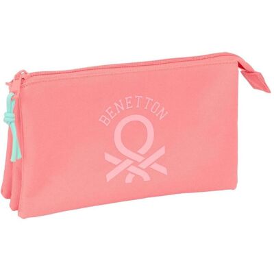 Benetton, Etui, Allzwecktasche Coral Koralle 22 x 12 x 3 cm Benetton, Etui, Allzwecktasche Coral Koralle 22 x 12 x 3 cm