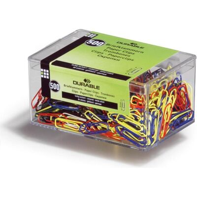 Durable, Büroklammer, Briefklammern (500x) Durable, Büroklammer, Briefklammern (500x)
