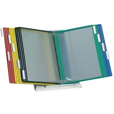 Tarifold, Informationsschild, Sichttafelsystem komplett mit 20 Drehtaschen Tarifold, Informationsschild, Sichttafelsystem komplett mit 20 Drehtaschen