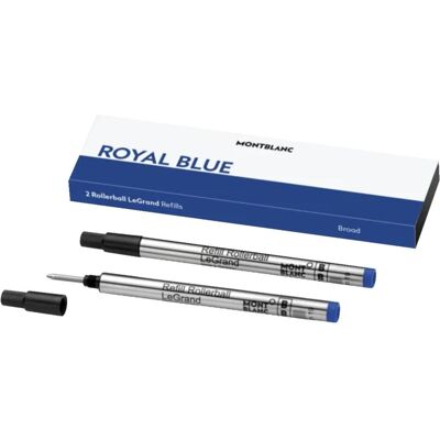 Montblanc, Ersatzpatronen + Tintenfass, Le Grand B (Blau, 1.40 mm, 2 Stk.) Montblanc, Ersatzpatronen + Tintenfass, Le Grand B (Blau, 1.40 mm, 2 Stk.)