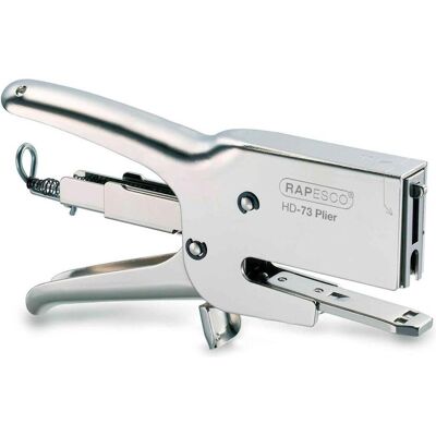 Rapesco Heftgerät, Heftzange HD-73, chrom (70 Blätter) Rapesco Heftgerät, Heftzange HD-73, chrom (70 Blätter)