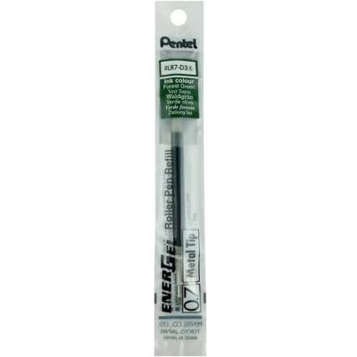 Pentel, Schreibstifte, 12 LR7 Gelschreiberminen dunkelgrün (12x) Pentel, Schreibstifte, 12 LR7 Gelschreiberminen dunkelgrün (12x)