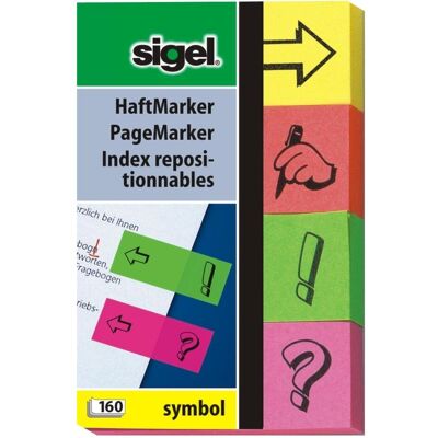 Sigel, Haftnotiz, Haftmarker (80 x 50 mm) Sigel, Haftnotiz, Haftmarker (80 x 50 mm)