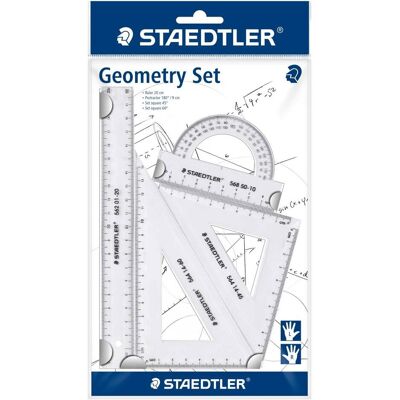 Staedtler Lineal, Geometrieset (14 cm) Staedtler Lineal, Geometrieset (14 cm)