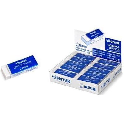 Artiglio, Korrekturmittel, 5010 Radiergummi Kunststoff Weiss 20 Stück(e) Artiglio, Korrekturmittel, 5010 Radiergummi Kunststoff Weiss 20 Stück(e)