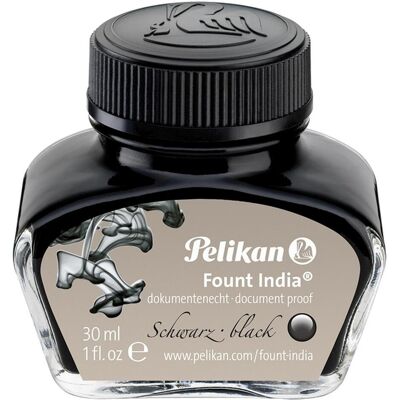 Pelikan Ersatzpatronen + Tintenfass, Tusche (Schwarz, 1 Stk.) Pelikan Ersatzpatronen + Tintenfass, Tusche (Schwarz, 1 Stk.)