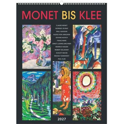 Alpha Edition, Kalender, Monet bis Klee 2027 (Spezial) Alpha Edition, Kalender, Monet bis Klee 2027 (Spezial)