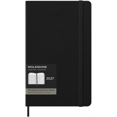 Moleskine, Agenda, Geschäftsagenda Professional Hard Cover Weekly Vertical Pro (A5, 1 Woche / 2 Seiten) Moleskine, Agenda, Geschäftsagenda Professional Hard Cover Weekly Vertical Pro (A5, 1 Woche / 2 Seiten)