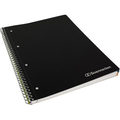 4x Soennecken, Heft + Block, Collegeblock Papierformat (A4, Kariert, Weicher Einband) 4x Soennecken, Heft + Block, Collegeblock Papierformat (A4, Kariert, Weicher Einband)