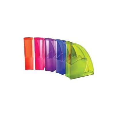 Cep, Dokumentenablage, Stehsammler HAPPY, DIN A4, farbig sortiert aus Polystyrol, matte und hochglänzende Oberfläche (A4) Cep, Dokumentenablage, Stehsammler HAPPY, DIN A4, farbig sortiert aus Polystyrol, matte und hochglänzende Oberfläche (A4)