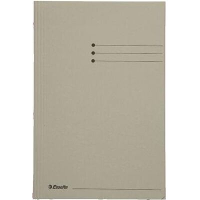 Esselte Mappe, Dreiflügelmappe 1032307 Folio Karton 235 mm x 350 mm Grau (Folio) Esselte Mappe, Dreiflügelmappe 1032307 Folio Karton 235 mm x 350 mm Grau (Folio)