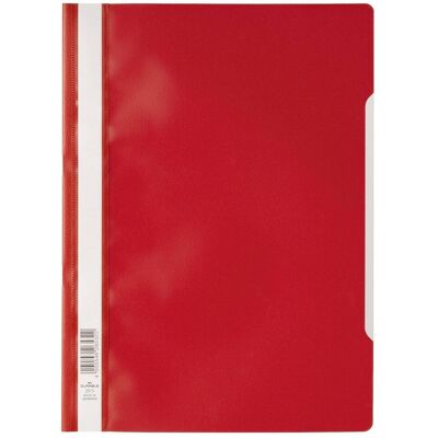 Durable, Mappe, Schnellheft A4 Rot, 50 Stück (A4) Durable, Mappe, Schnellheft A4 Rot, 50 Stück (A4)