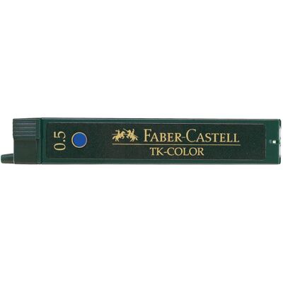 Faber, Bleistift, 12 FABER-CASTELL TK-COLOR Bleistiftminen blau 0,5 mm (0.50 mm, 12x) Faber, Bleistift, 12 FABER-CASTELL TK-COLOR Bleistiftminen blau 0,5 mm (0.50 mm, 12x)