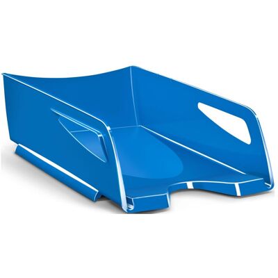 Cep, Dokumentenablage, Box auf CEPPro Gloss Maxi Tisch, Polystyrol, blau (C4, Letter) Cep, Dokumentenablage, Box auf CEPPro Gloss Maxi Tisch, Polystyrol, blau (C4, Letter)