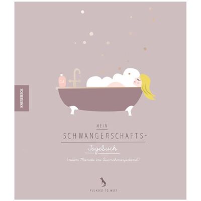 pleased to meet - Schwangerschaftstagebuch - Leinenbindung - 96 Seiten pleased to meet - Schwangerschaftstagebuch - Leinenbindung - 96 Seiten