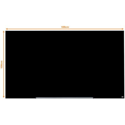 Nobo, Präsentationstafel, Diamond magnethaftendes Glassboard (188.50 x 106 cm) Nobo, Präsentationstafel, Diamond magnethaftendes Glassboard (188.50 x 106 cm)