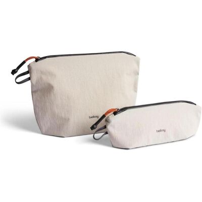 Bellroy Lite Pouch Duo - Asche - Leicht, Wasserabweisend, Schlank Bellroy Lite Pouch Duo - Asche - Leicht, Wasserabweisend, Schlank